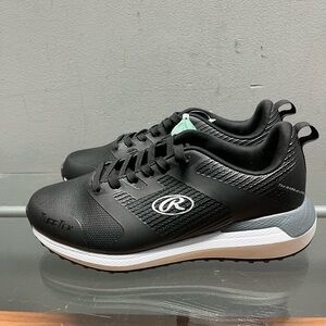 Rawlings Black and Gray Athletic Shoes